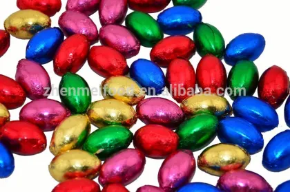 2kg High quality colorful chocolate egg/chocolate eggs surprise/chocolate easter eggs
