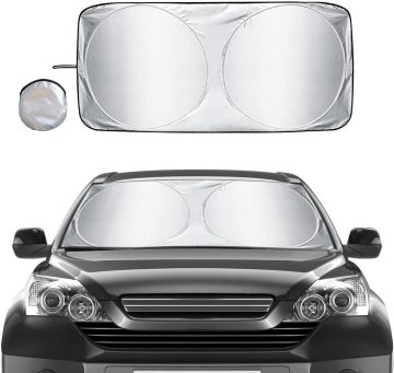 2024 Foldable Car Windshield Sun Shade - Durable UV Protection