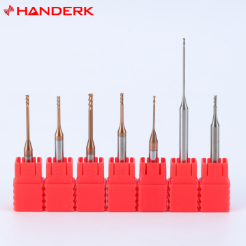 Customizable 2/3/4 Flute Solid Carbide Milling Cutters with HRC55 Hardness and Long Neck Design for CNC Tools - Square End Mill