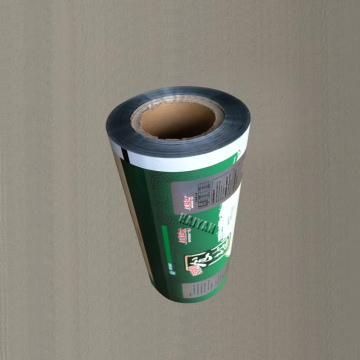 Stampa personalizzata in plastica in plastica in alluminio a busta a busta alimentare rotolo di stock pellicola