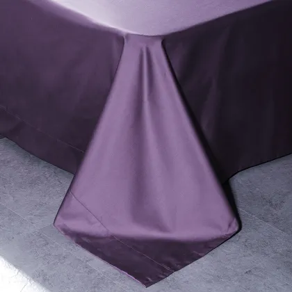 Windsor Purple 100% Egyptian Cotton Simple Style Bedding Sheet
