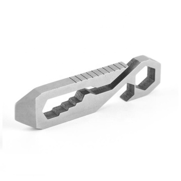 Portable Outdoor Camping Hiking Multitool - Wrench Keychain EDC Pry Bar