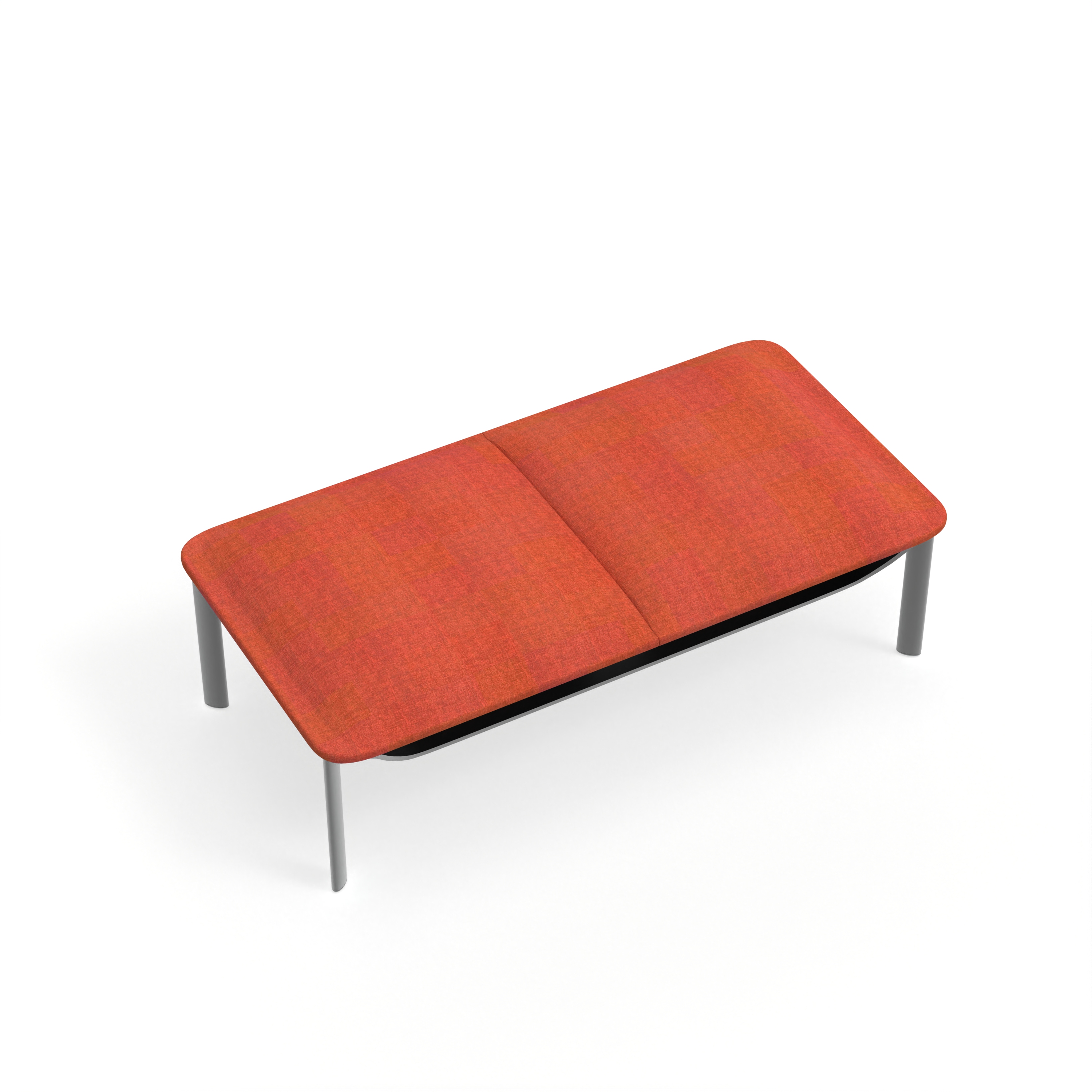 Two Seater Armless Sofa