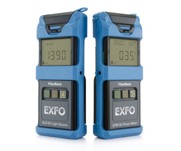 Exfo FiberBasix 50 - Handheld Testers: ELS 50 Light Source or EPM 50 Power Meter Expert