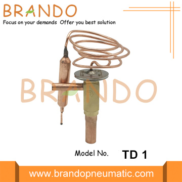 TD 1 Angle Réfrigération TXV Valve d&#39;expansion thermostatique