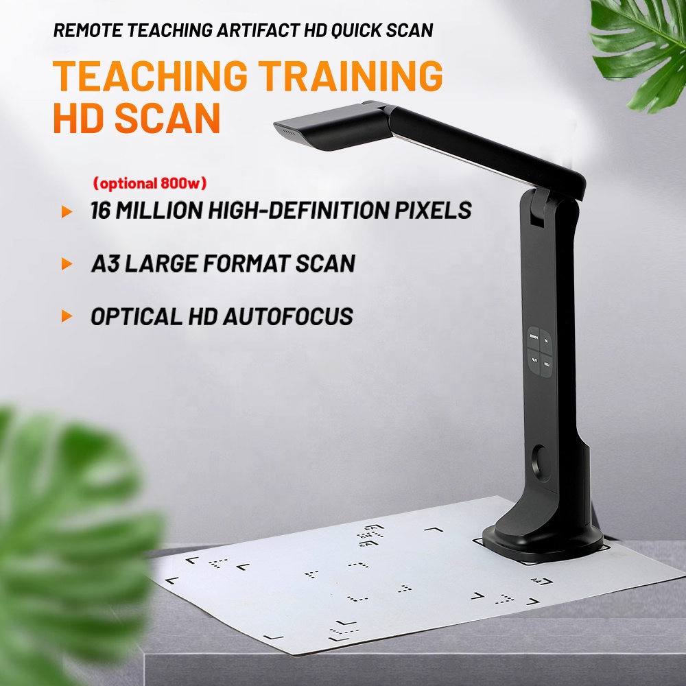 16 megapixel autofocus COMS camera book scanner