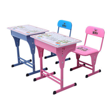 Student Desk Lamp and Chair Bundle - Pink and White