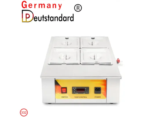 electric chocolate melting 4 tank for sale