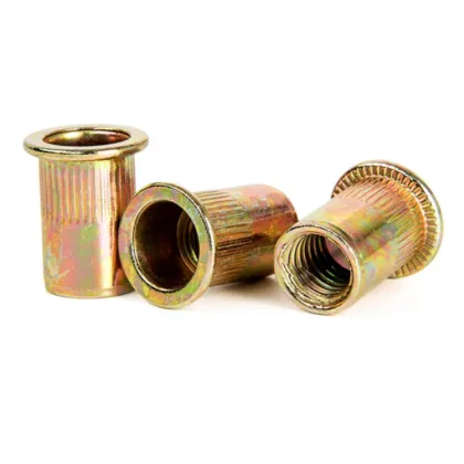 Rivet Nut/Rivnut Threaded Inserts in Various Sizes: M5, M6, M8 - 1/4", "5/16", "3/8 with Countersunk Head