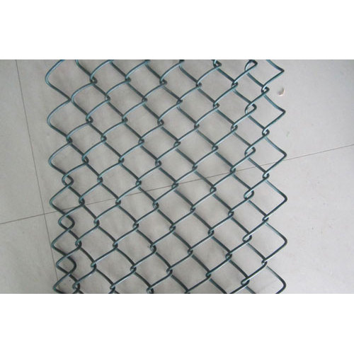 Fencing Fil Mesh Galvanisé Diamond Mesh Fence / Chain Link Fence