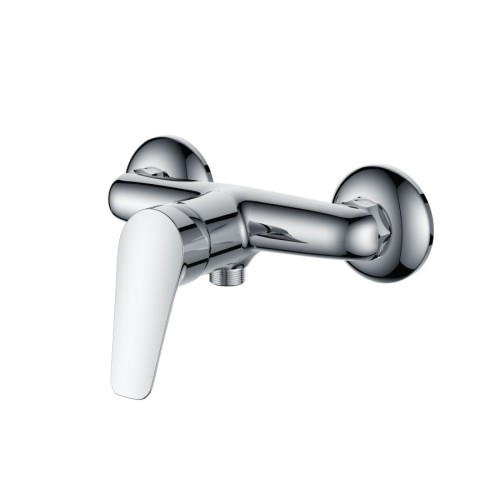 Meascthóir Chrome-Glan-dteagmháil Faucet Cith Aon Láimhseáil