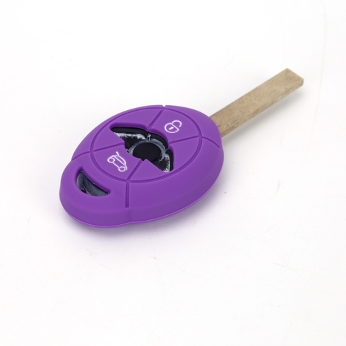 Silicone rubber key cap for BMW car