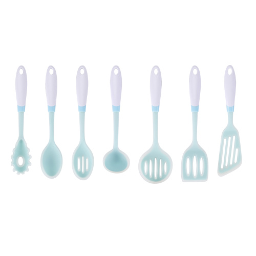 Juego de utensilios de cocina de plástico con manija ABS de primera calidad 7PCS