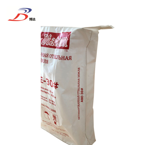 Block bottom valve industrial PP woven sack
