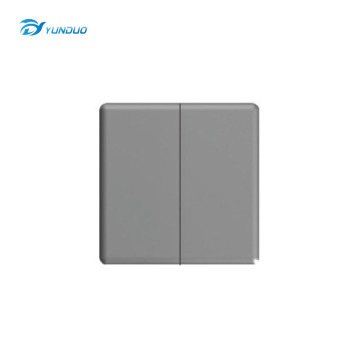 Black Gold Flame Retardant PC Panel Socket - British Standard 10A Wall Plate