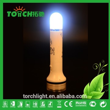 super waterproof Rechargeable LED Flashlights Camping Light ABS Plastic Multifunctional cheap flashlight
