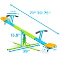 Kinderspielplatz Heavy Duty Swivel Seesaw