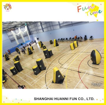 2015 hot sale inflatable paintball bunker cs sport game for sale