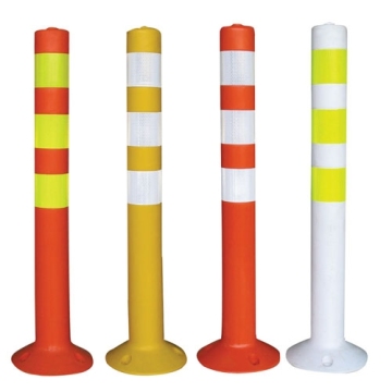2024 Plastic Orange Warning Post Eva TPU PU Delineator Reflector for Roads