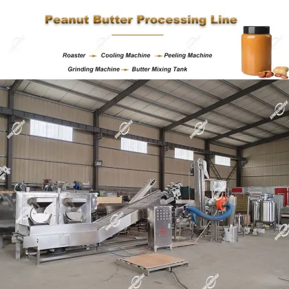 Stainless Steel Factory Manufacturer Line Equipment for Peanut Butter Making Processing Plant