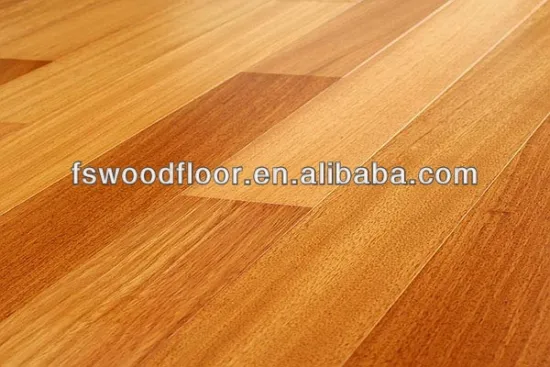 Prefinished doussie hardwood flooring