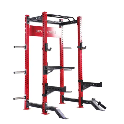 Gym Equipment Power Rack With Lat Pull Down