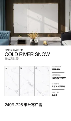 Fine lines on the skin, cold river snow