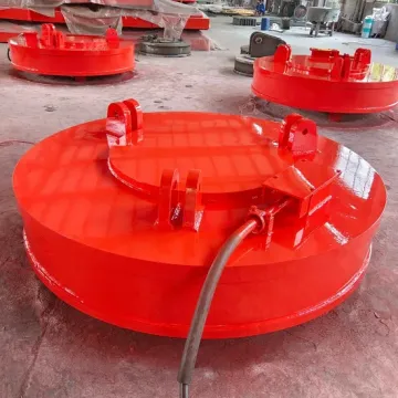 2 Ton Circular EOT Crane Electro Lifting Magnet for Steel Scrap