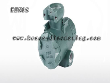 Zamak die casting pump shell