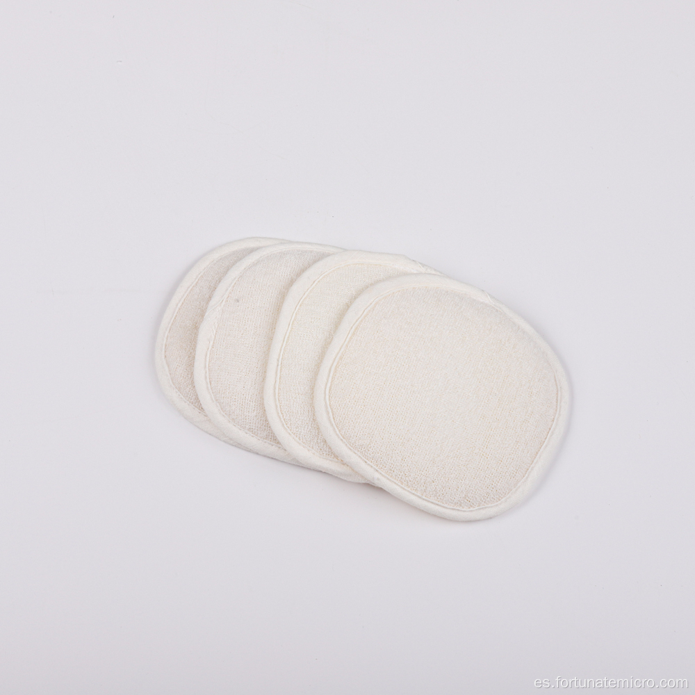 Pads de removedor de maquillaje de microfibra