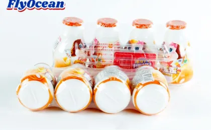 Jelly Brown Bottle Fruit Flavored Milk Drink