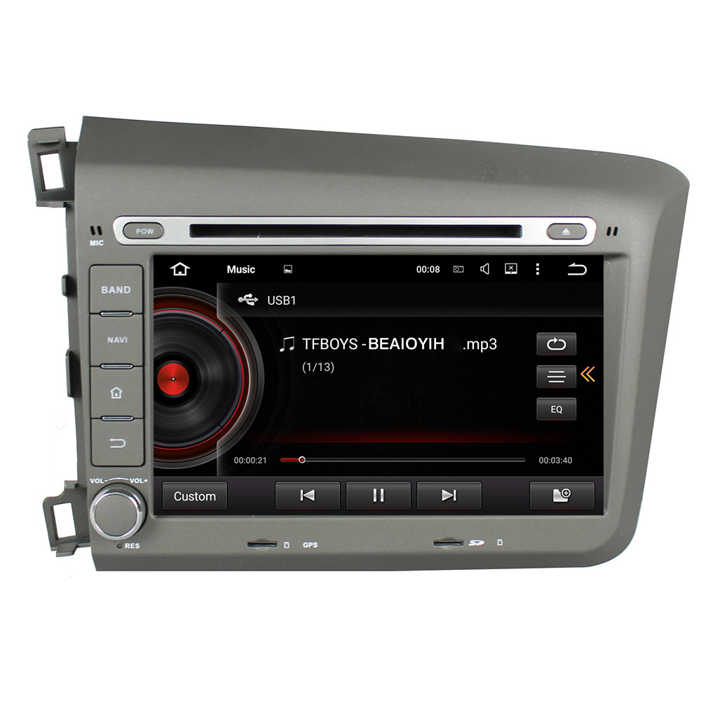 Android car DVD for Honda Civic 2012