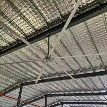 HVLS Fan Manufacturer with PMSM Motor - 24 ft Big Ass Ceiling Fans for Churches