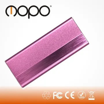 Aluminium power bank battery for iphone polymer telecom power supply