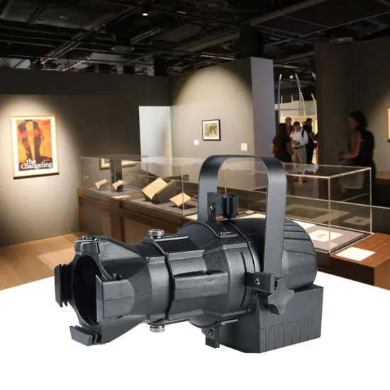 Professional 25W DMX Controlled Mini LED Profile Spot Leko Light for High-Quality TV Studios and Film Production