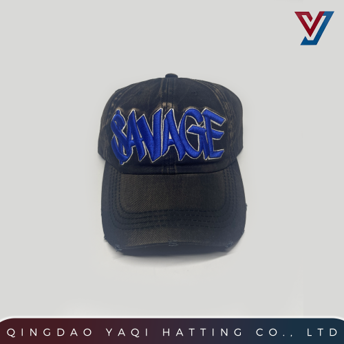 Casual Unstructured Washed Baseball Cap Featuring Embroidery