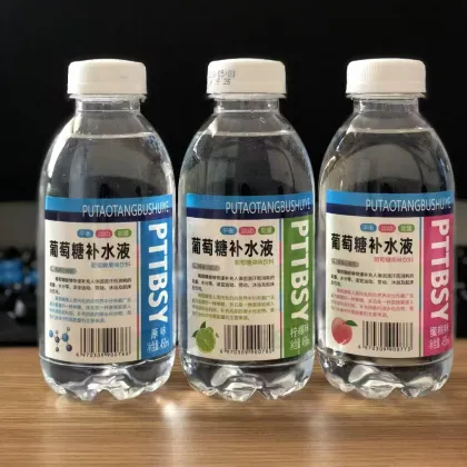 Premium Fruit Drinks with Glucose Boost