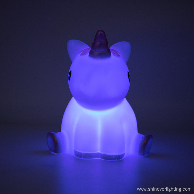 LED unicorn night light