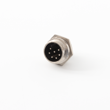 Black Coated Aviation Male 5 Connector Keyboard with M16 7pin GX16