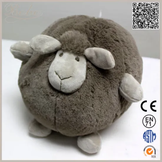 cheap adorable ball plush sheep toy