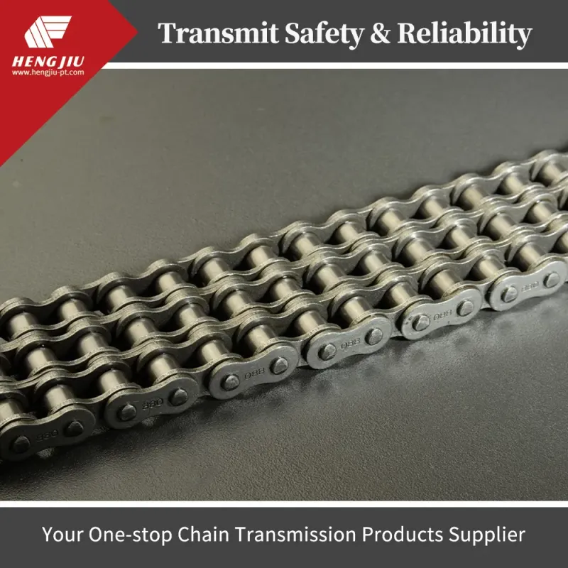 High-Quality Industrial Double Pitch Roller Chain for Conveyor Transmission