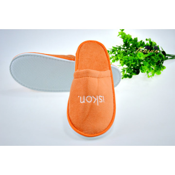 Cotton Velvet Disposable Hotel Slippers