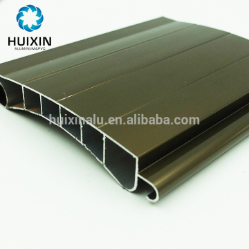 Factory supply Anodized Bronze aluminum roller shutter 6063T5 aluminum louver frame