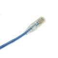 Тонкий соединительный кабель Ethernet Cat6 Snagless RJ45, многожильный