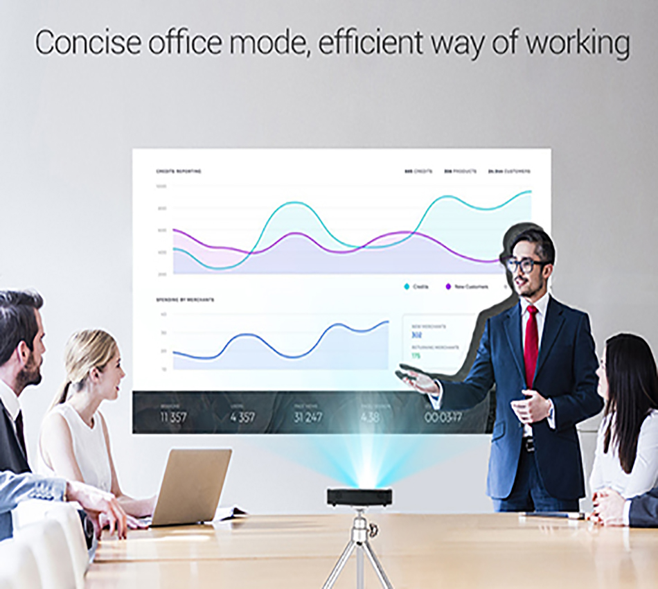 cheap office projector