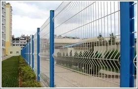 Residential Wire mesh fence