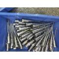 Plastic blow mold components machining 1.2343 core pins