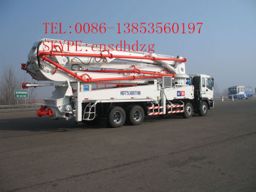 48m Concrete Boom Pump Truck