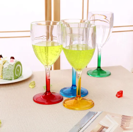 10OZ Studio Silversmiths Multi Color Wine Glasses - New Arrival for Housewarming Parties