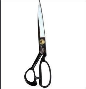 Chrome Plated / Material 65 Mn Tailor Scissors Sewing Scissor With Carbon Steel Via Heat Treatment
